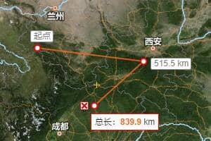 地圖測距離