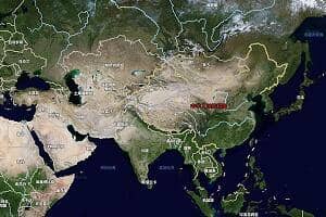 亞洲地圖