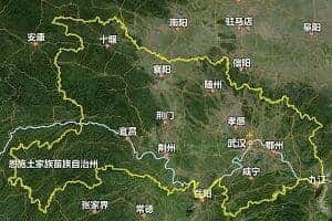湖北省地圖
