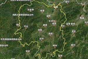 湖南省地圖