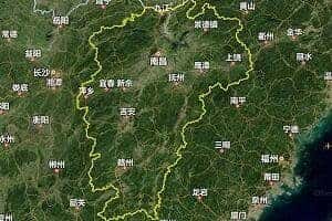江西省地圖