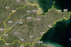 山東省地圖