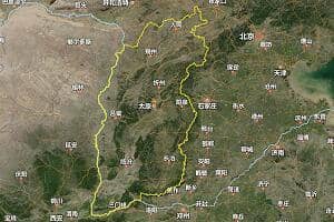 山西省地圖