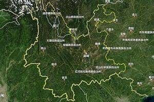 雲南省地圖