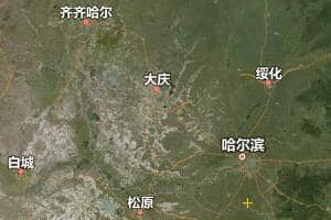 黑龍江省地圖