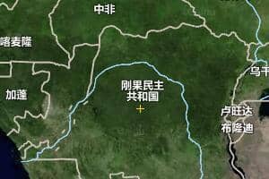 剛果地圖