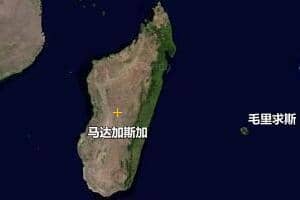 馬達加斯加地圖