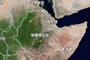 埃塞俄比亞地圖