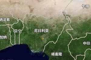 尼日利亞地圖