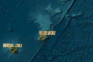 毛里求斯地圖