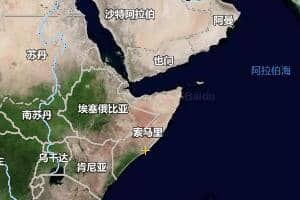 索馬里地圖