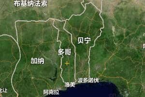 多哥地圖