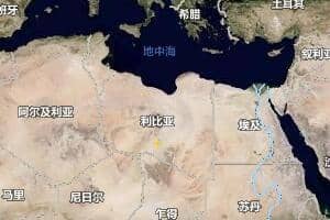 利比亞地圖