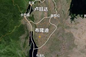 布隆迪地圖