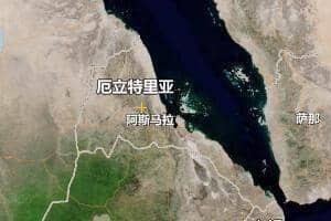 厄立特里亞地圖