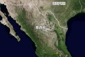 墨西哥地圖