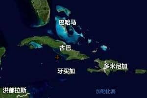 古巴地圖