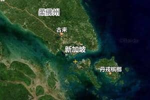 新加坡地圖
