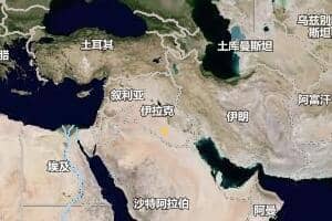 伊拉克地圖