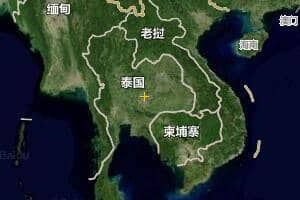 泰國地圖