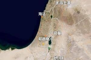 以色列地圖