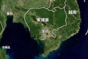 柬埔寨地圖
