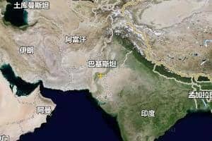 巴基斯坦地圖