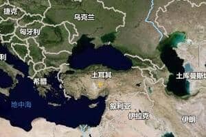 土耳其地圖