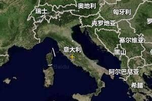 意大利地圖
