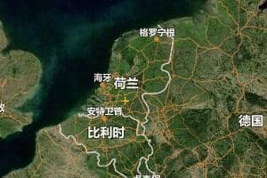 荷蘭地圖