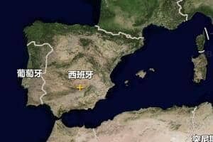 西班牙地圖