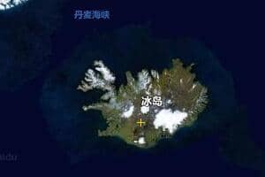 冰島地圖