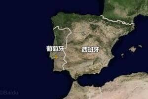 葡萄牙地圖