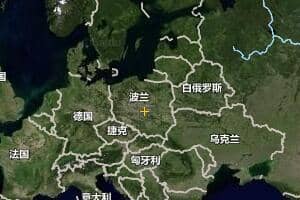 波蘭地圖
