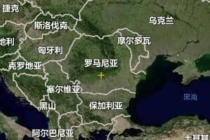 羅馬尼亞地圖