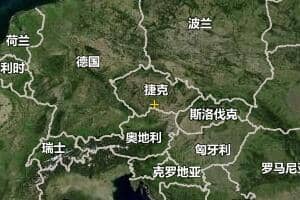 捷克地圖