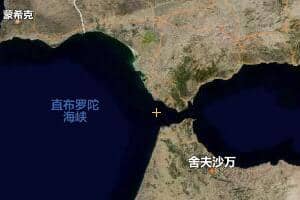 直布羅陀地圖