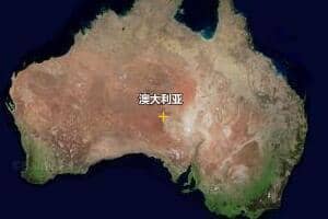 澳大利亞地圖