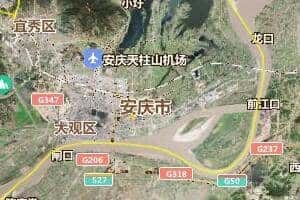 安慶市地圖