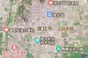 淮北市地圖