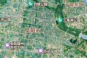 阜陽市地圖