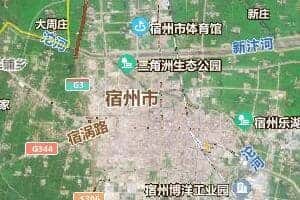 宿州市地圖