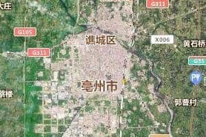 亳州市地圖