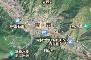 隴南市地圖