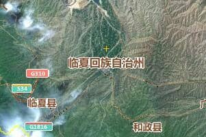 臨夏州地圖