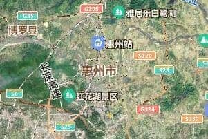 惠州市地圖