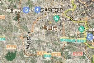 佛山市地圖