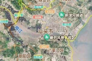 汕頭市地圖