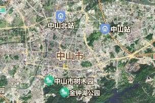 中山市地圖