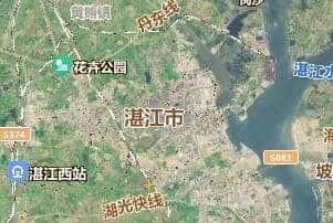 湛江市地圖